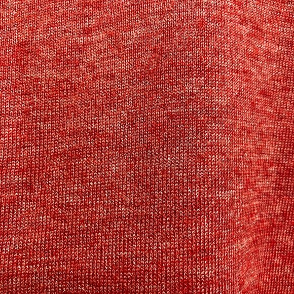 lighweight soft red Eileen Fisher sweater - Picture 3 of 4